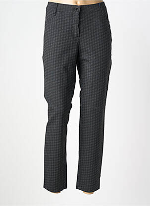 Pantalon slim tissage popeline taille normale noir ATELIER GARDEUR femme