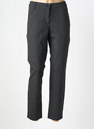 Pantalon slim tissage popeline taille normale noir ATELIER GARDEUR femme