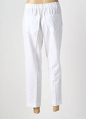 Pantalon 7/8 taille élastique taille normale blanc GERRY WEBER femme