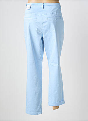 Pantalon chino tissage popeline taille normale bleu GERRY WEBER femme