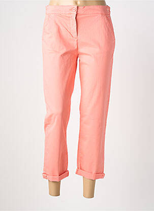Pantalon chino tissage popeline taille normale orange ARMOR LUX femme