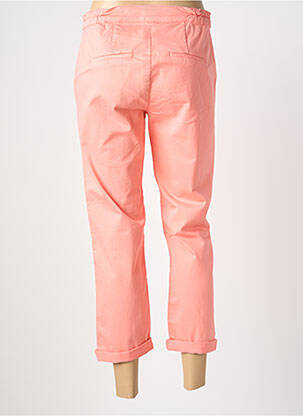 Pantalon chino tissage popeline taille normale orange ARMOR LUX femme