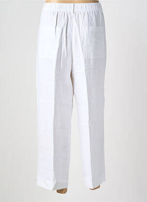 Pantalon 7/8 taille à pinces taille normale blanc GERRY WEBER femme