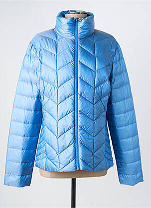 Doudoune poches sans capuche bleu JUNGE femme
