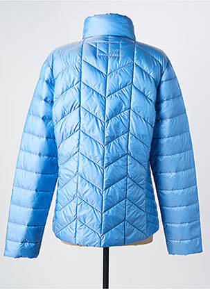 Doudoune poches sans capuche bleu JUNGE femme