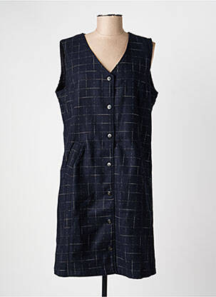 Robe mi-longue sans manche sans manche bleu ARMOR LUX femme