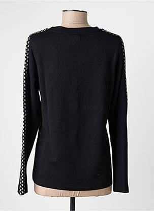 T-shirt manches longues manches longues noir DOLCEZZA femme