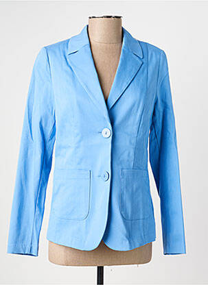 Blazer poches bleu FRANK WALDER femme