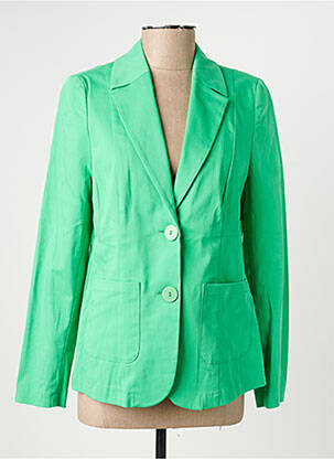 Blazer poches vert FRANK WALDER femme