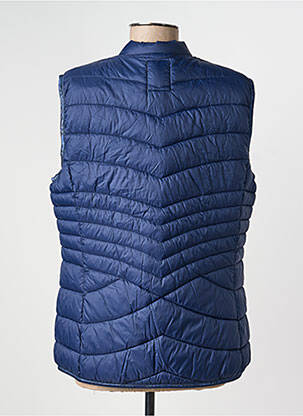 Doudoune poches sans capuche bleu BERMUDES femme