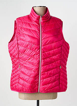Doudoune poches sans capuche rose JUNGE femme