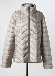 Doudoune poches sans capuche gris clair JUNGE femme