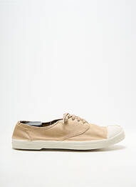 Baskets bout rond bout rond beige BENSIMON unisexe