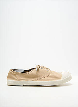 Baskets bout rond bout rond beige BENSIMON unisexe