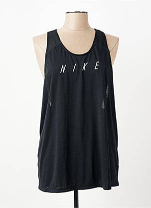 Débardeur coupe droite sans manche noir NIKE femme