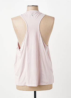 Débardeur coupe droite sans manche rose NIKE femme