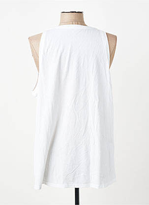 Débardeur coupe droite sans manche blanc NIKE femme