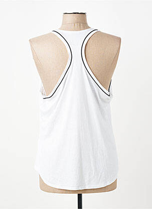Débardeur coupe droite sans manche blanc NIKE femme