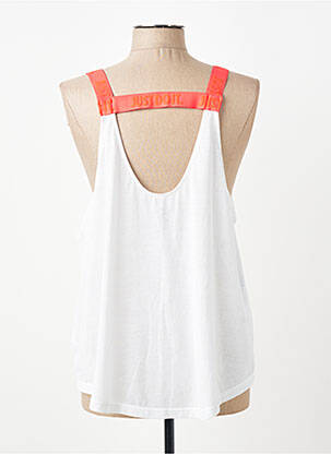 Débardeur coupe droite sans manche blanc NIKE femme