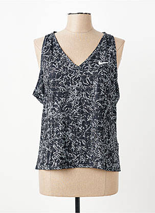 Débardeur coupe droite sans manche bleu NIKE femme
