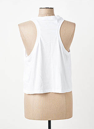 Débardeur coupe droite sans manche blanc NIKE femme