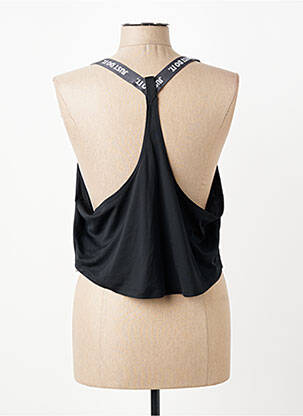 Top sans manche sans manche noir NIKE femme