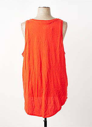 Débardeur coupe droite sans manche orange NIKE femme