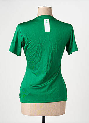 T-shirt coupe cintrée manches courtes vert NIKE femme