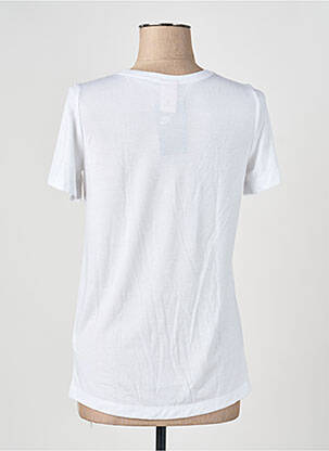 T-shirt sérigraphie floquée manches courtes blanc NIKE femme