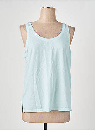 Débardeur coupe droite sans manche bleu NIKE femme