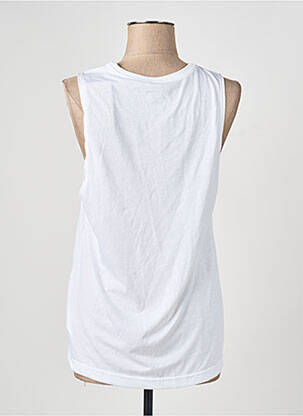 Débardeur coupe droite sans manche blanc NIKE femme