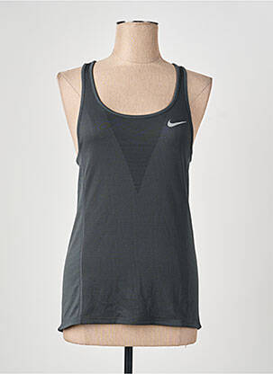 Débardeur coupe droite sans manche gris NIKE femme