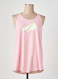 Débardeur coupe droite sans manche rose NIKE femme