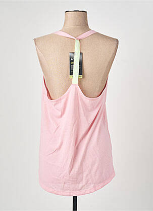 Débardeur coupe droite sans manche rose NIKE femme