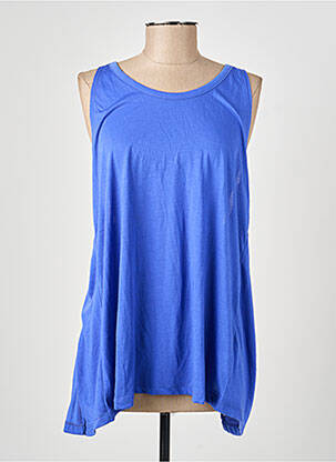 Débardeur coupe droite sans manche bleu NIKE femme