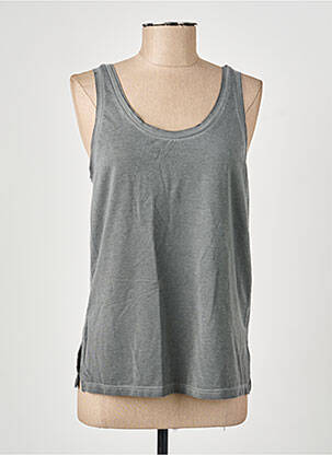 Débardeur coupe droite sans manche gris NIKE femme