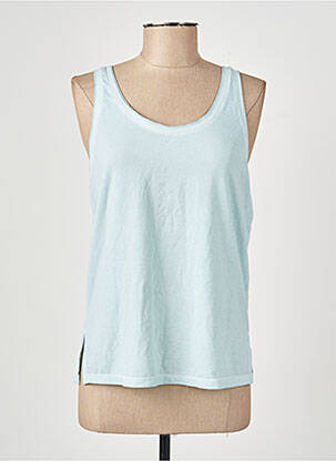 Débardeur coupe droite sans manche bleu NIKE femme