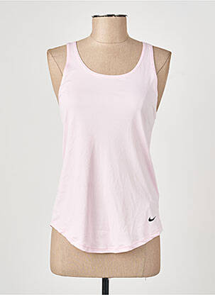 Débardeur coupe cintrée sans manche rose NIKE femme