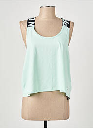 Débardeur coupe droite sans manche vert NIKE femme