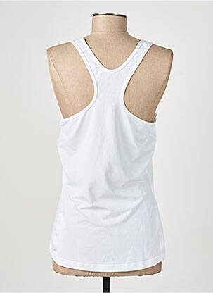 Débardeur coupe droite sans manche blanc NIKE femme