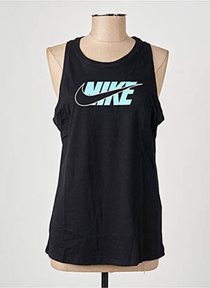 Débardeur coupe droite sans manche noir NIKE femme