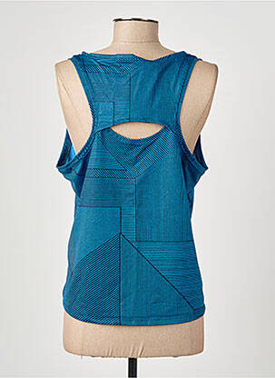 Débardeur coupe droite sans manche bleu NIKE femme