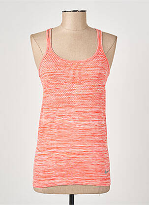 Débardeur coupe cintrée sans manche orange NIKE femme
