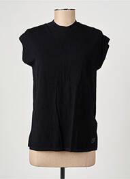 T-shirt coupe droite manches courtes noir NIKE femme