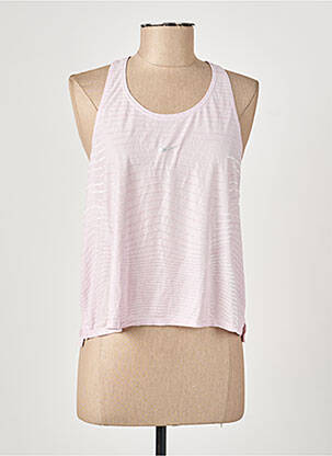Débardeur coupe droite sans manche rose NIKE femme