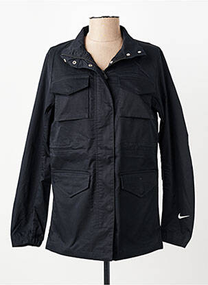 Parka sans capuche sans capuche noir NIKE femme