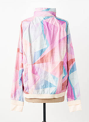 Coupe-vent manches longues a capuche rose NIKE femme
