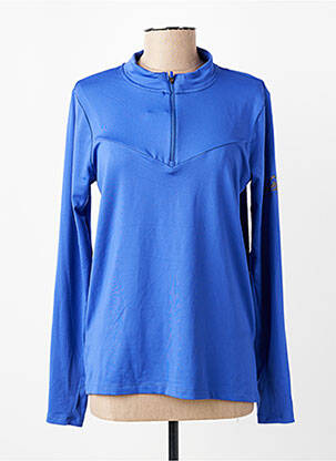 T-shirt manches longues manches longues bleu NIKE femme