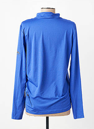 T-shirt manches longues manches longues bleu NIKE femme