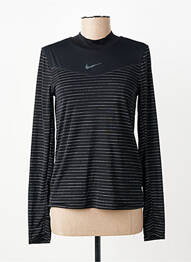 T-shirt imprimé fantaisie manches longues noir NIKE femme